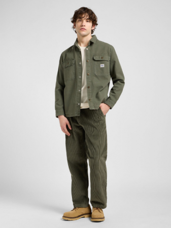 ОДЕЖДА - Lee Брюки Olive Loose Straight