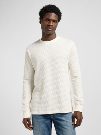 Свитера и Кардиганы - Lee Свитер Alb Regular