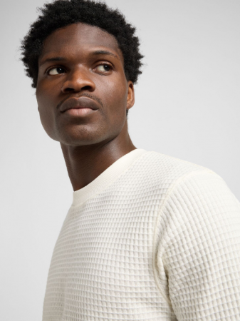 Свитера и Кардиганы - Lee Свитер Alb Regular