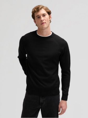 МУЖЧИНЫ - Lee Мужской Свитер Чёрный Regular