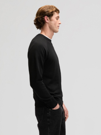 МУЖЧИНЫ - Lee Мужской Свитер Чёрный Regular