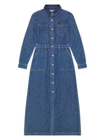 Lee Платье Blue Regular [5]