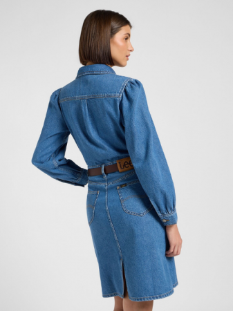 FEMEI - Lee Rochie Albastra Regular Femei