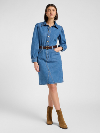 FEMEI - Lee Rochie Albastra Regular Femei