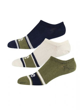 ACCESORII - Lee Set Sosete Haki  Barbati