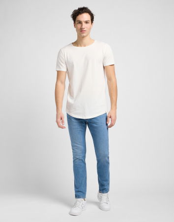 BARBATI - Lee Tricou Regular Alb Barbati