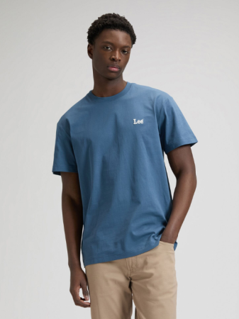 МУЖЧИНЫ - Lee Мужская Футболка Синяя Relaxed
