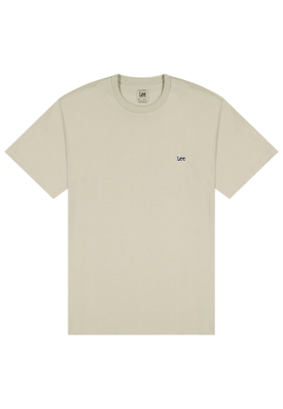 МУЖЧИНЫ - Lee Мужская Футболка Ecru Regular
