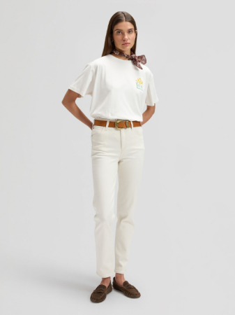 FEMEI - Lee Tricou Crem Relaxed Femei