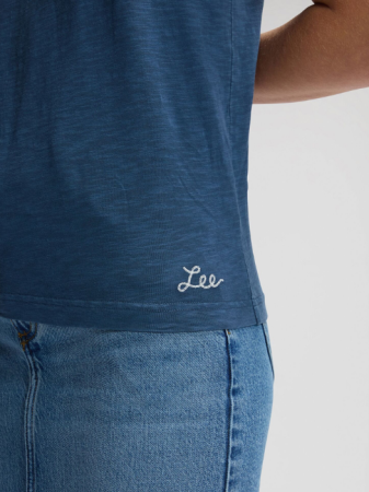 FEMEI - Lee Tricou Mavi Regular Femei
