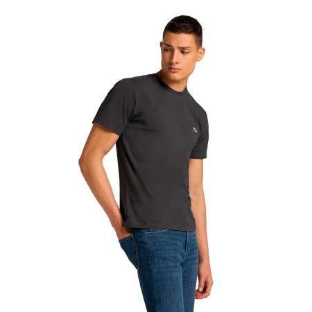 BARBATI - Lee Tricou Negru Regular Barbati
