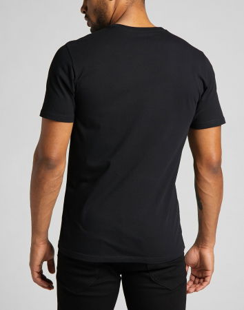 Lee Мужская Футболка Чёрная Regular [2]