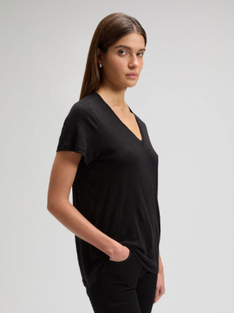 IMBRACAMINTE - Lee Tricou Negru Regular Femei