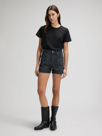 FEMEI - Lee Tricou Negru Regular Femei