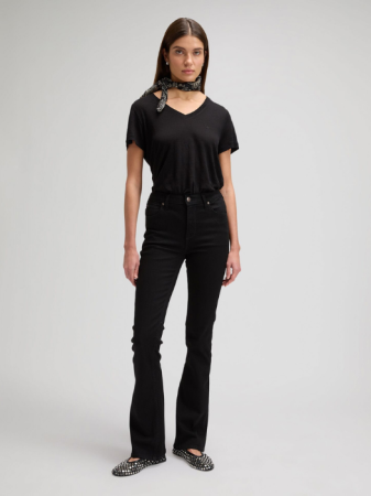 IMBRACAMINTE - Lee Tricou Negru Regular Femei