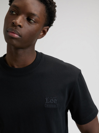 BARBATI - Lee Tricou Negru Relaxed Barbati