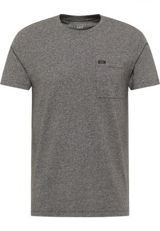 Tricouri si Polo - Lee Tricou Gri Inchis Slim Barbati