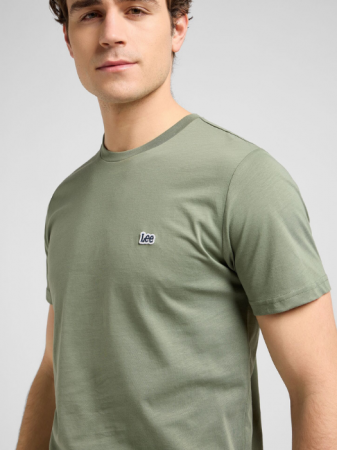 BARBATI - Lee Tricou Verde Masliniu Regular Barbati