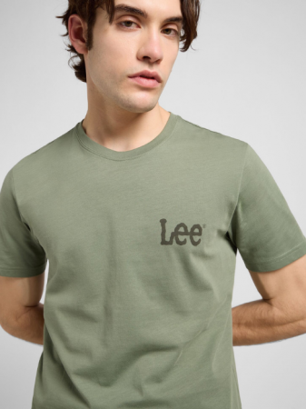 IMBRACAMINTE - Lee Tricou Verde Masliniu Regular Barbati