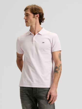 IMBRACAMINTE - Lee Tricou Polo Roz Deschis Regular Barbati