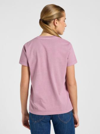 Lee Tricou Roz Deschis Relaxed Femei [3]