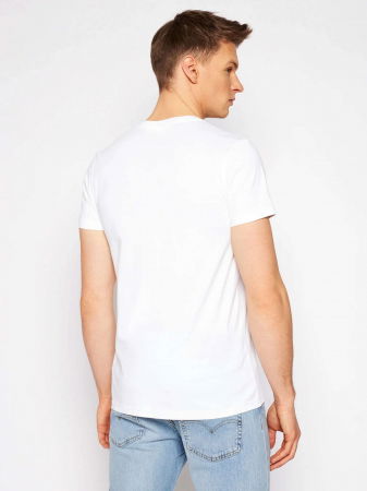 Tricouri si Polo - Lee Tricou (Set) Alb Fitted Barbati