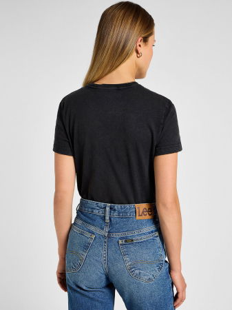 Футболки и Топы - Lee Женская Футболка Unionall Black Regular