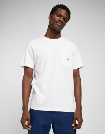 Футболки и Поло - Lee Мужская Футболка Белая Relaxed