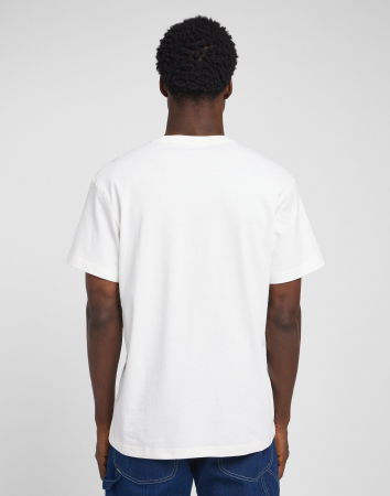 МУЖЧИНЫ - Lee Мужская Футболка Белая Relaxed