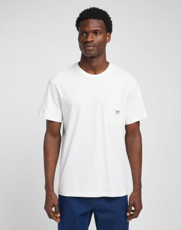 МУЖЧИНЫ - Lee Мужская Футболка Белая Relaxed