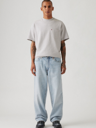Baggy - Levi's Мужские Джинсы Светло-Синие 578 Baggy