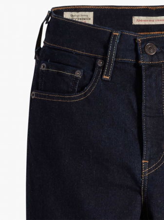 Levi's Женские Джинсы Индиго 724 Straight [6]