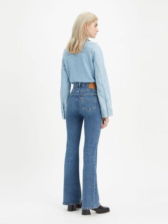 Bootcut - Levi's Женские Джинсы Синие 726 Flare