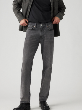 BARBATI - Levi's Blugi Gri Inchis 514 Straight Barbati