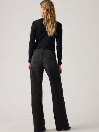 ЖЕНЩИНЫ - Levi's Женские Джинсы Тёмные Серые 728 Wide Leg