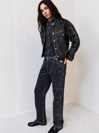 Straight - Levi's Джинсы Bejeweled 501 Straight