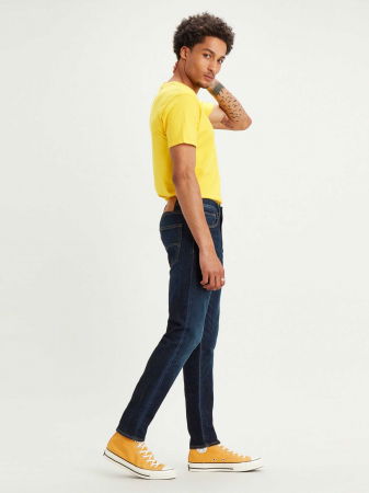 Tapered - Levi's Мужские Джинсы Темно-Синие 512 Slim Taper