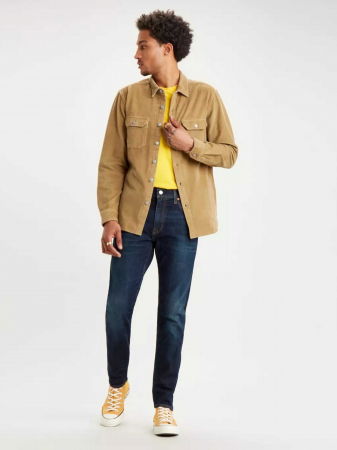 Tapered - Levi's Мужские Джинсы Темно-Синие 512 Slim Taper