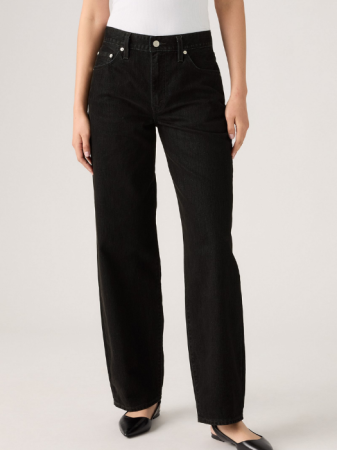 JEANS - Levi's Blugi Negri Baggy Dad Baggy Femei