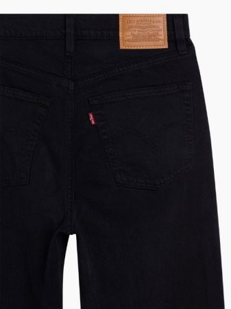 Levi's Женские Джинсы Чёрные Ribcage Full Length Straight [6]
