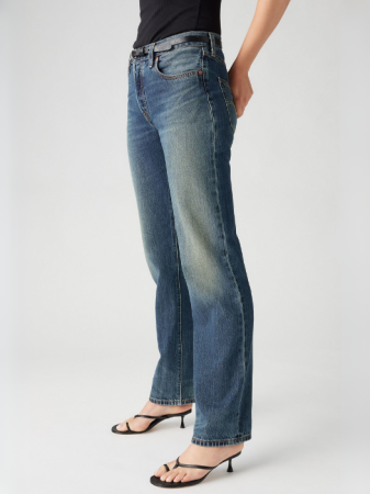 Levi's Женские Джинсы Синие 501 Straight [2]