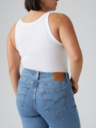 Levi's Женские Джинсы Светло-Синие 726 Flare [11]