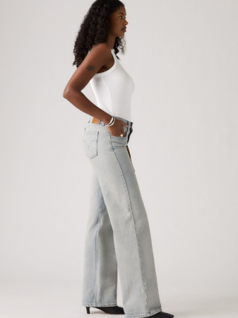 FEMEI - Levi's Blugi Albastri Low Loose Loose Femei