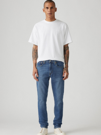 BARBATI - Levi's Blugi Albastri 512 Slim Taper Barbati