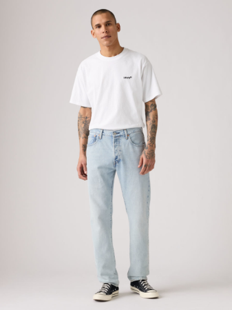 МУЖЧИНЫ - Levi's Мужские Джинсы Светло-Синие 501 Straight