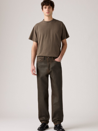 Loose - Levi's Джинсы Brown Wood Journal Coated 568 Loose Straight