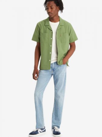 JEANS - Levi's Blugi Albastri Deschisi 502 Tapered Barbati