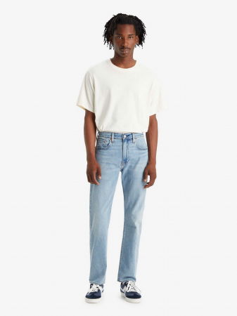 JEANS - Levi's Blugi Albastri Deschisi 502 Tapered Barbati