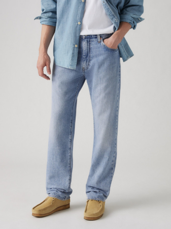 МУЖЧИНЫ - Levi's Мужские Джинсы Синие 555 Relaxed Straight
