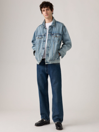 МУЖЧИНЫ - Levi's Мужские Джинсы Темно-Синие 555 Relaxed Straight